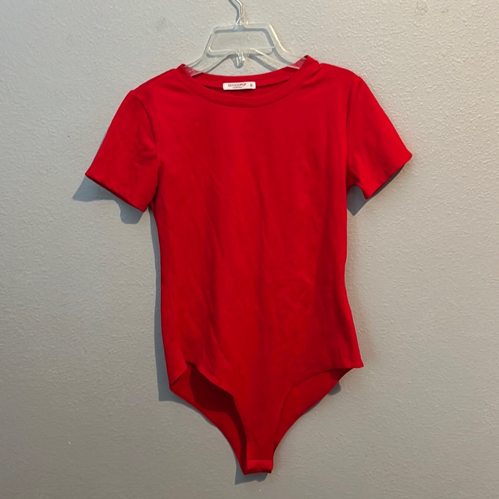 3/$25 red bodysuit